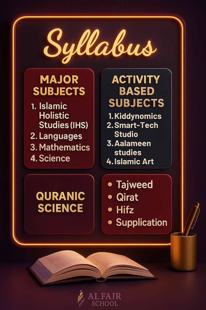 Al Fajr School Syllabus Official